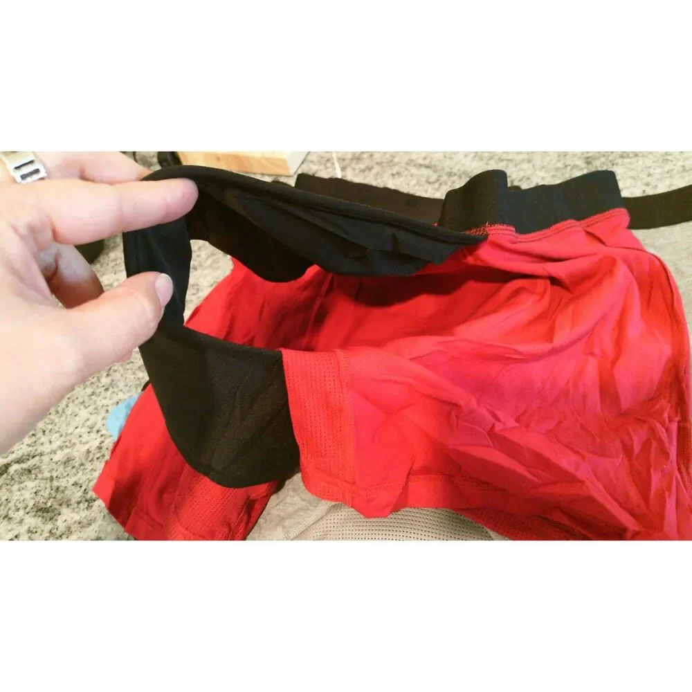 Men's Heavy-Duty Multi-Layer Boxer Briefs Size Medium 5-Pack
